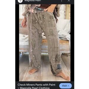 NWOT Desinger Oversized Magnolia Pearl Minor Pants